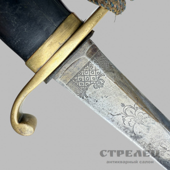 фото — сабля офицерская, пехотная. сардиния, 19 век